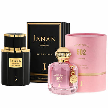 2 in 1 Deal ( 502 For Her + J. Janan gold edition)